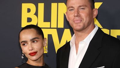 Zoë Kravitz Gushes Over Fiancé Channing Tatum At The Premiere Of 'Blink Twice'