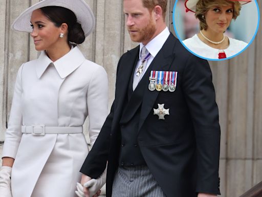 Meghan Markle Allegedly Told Prince Harry She Spoke to His Late Mom Princess Diana