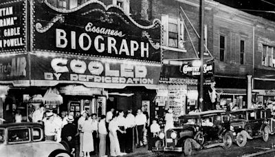 John Dillinger saw his last movie at the Biograph Theater 90 years ago