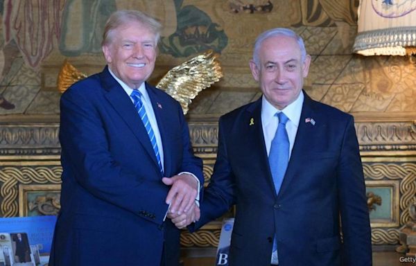 Israeli PM Netanyahu meets with Trump at Mar-a-Lago