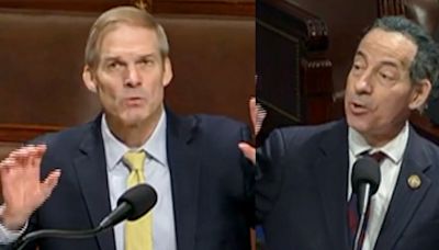 'Rich beyond measure': Jamie Raskin tears into Jim Jordan for subpoena hypocrisy