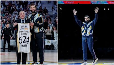 Homenaje a Sergio Llull: máximo triplista de la Euroliga