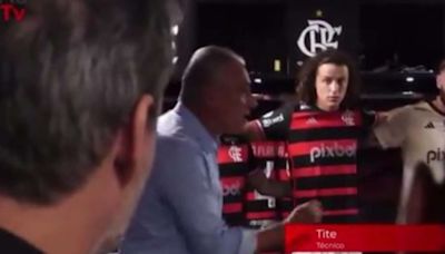 Veja discurso de Tite e Gerson antes da vitória contra o Atlético GO