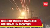 ...Biggest Rocket Barrage Hits Southern Cities; 20 Back-To-Back Attacks Within Minutes | International - Times of India Videos
