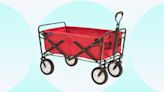 Amazon's mega-popular outdoor wagon — terrific for picnics and pickleball — is over 50% off