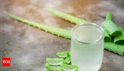 Aloe Vera Juice Benefits: Lesser known benefits of drinking Aloe juice on an empty stomach | - Times of India