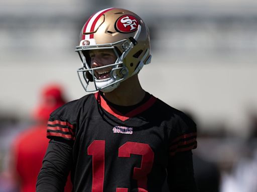 49ers QB Brock Purdy Explains Why He Throws Lots of Picks in Practice