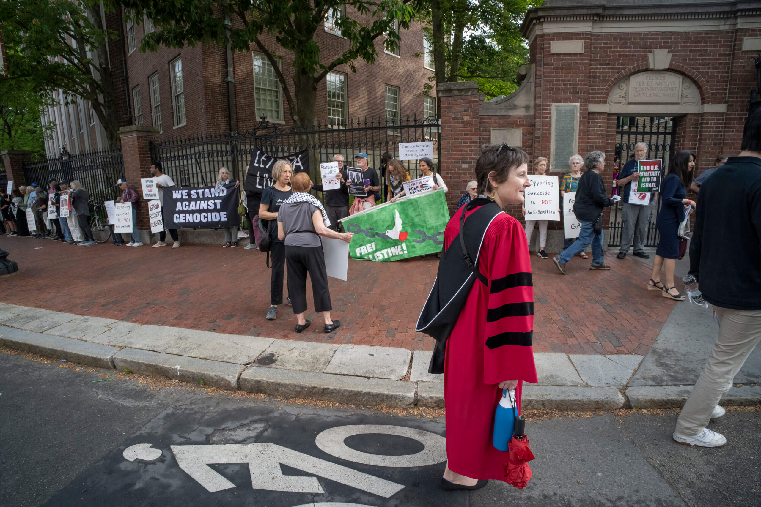 Why a Harvard rabbi walked off the stage at commencement