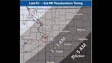 Prepare to get wet Kansas City. Thunderstorms, heavy rainfall threaten area. Here’s when