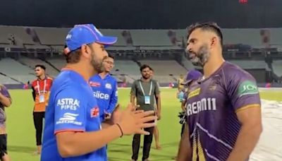 Rohit Sharma's chat about Mumba Indians' captaincy goes viral