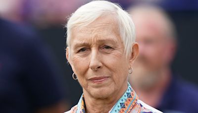 Martina Navratilova claims LGBT community 'jettisoned' her