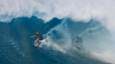 First-Ever Tandem Tube Surfed at Jaws (Watch)