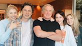 Zach Braff, John C. McGinley, Christa Miller, Sarah Chalke have mini 'Scrubs' reunion