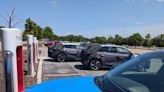 Hyundai And Kia Prototypes With J3400 Charge Ports At Michigan Supercharger