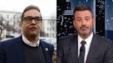 George Santos sues Jimmy Kimmel, claiming he tricked him into making 'ridiculing' videos on Cameo