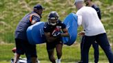 WATCH: Bears rookie Trestan Ebner flashes speed in long run at training camp