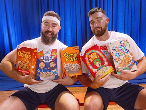 Jason Kelce hits back at claim his new cereal venture with brother Travis ‘destroys kids’ health