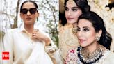 When Sonam Kapoor credited her mother for her marriage with Anand Ahuja | Hindi Movie News - Times of India