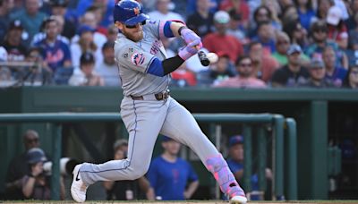 Mets' Harrison Bader day to day with injury to neck and upper back area after crashing into wall