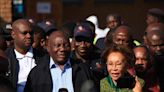 President Ramaphosa confident of returning to power as South Africans vote for crucial elections for African National Congress