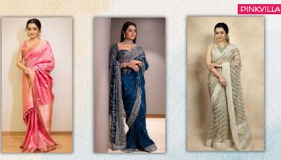 5 times Trisha Krishnan flaunted her love affair for sarees