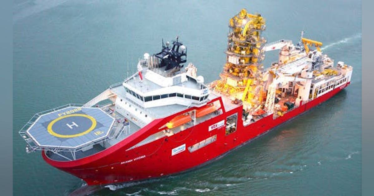 DOF wins pipelay support, IMR work offshore Brazil Norway