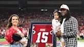 Davante Adams almost missed Fresno State jersey retirement ceremony. Here’s what happened