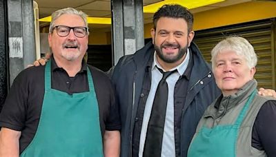 Man v Food star Adam Richman heaps praise on family-run stall at Bury Market for ‘awesome’ dish