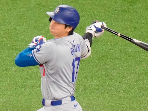 MLB》道奇隊擊球初速前15名大谷怪力「霸榜」14名 球迷：他瘋了！