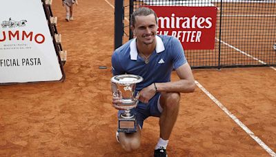 Alexander Zverev vuelve al Top 4 de la ATP tras conquistar Roma