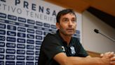 Asier Garitano: "Solo espero que no haya una epidemia que acabe con todos los entrenadores buenos que pueden venir al Tenerife"