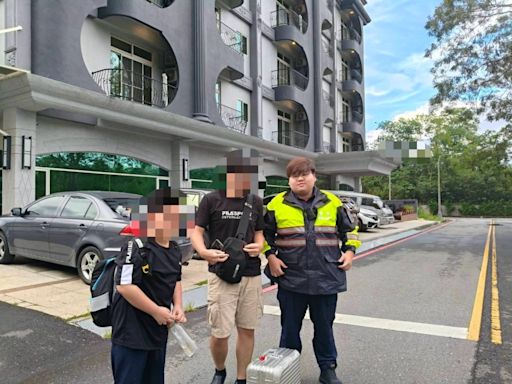 暴雨困境中的暖心救援 花蓮警協助困擾父子找到住宿 | 蕃新聞