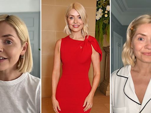 Holly Willoughby's ultra luxe bathroom at private £3m London home