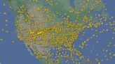 El impactante vídeo del tráfico aéreo de EEUU durante el fallo mundial de Microsoft