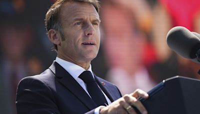 El líder francés Macron advierte contra el auge de la extrema derecha
