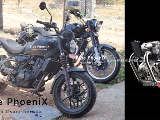 Royal Enfield Bullet 650 Spied In Production-Guise Alongside Guerrilla 450