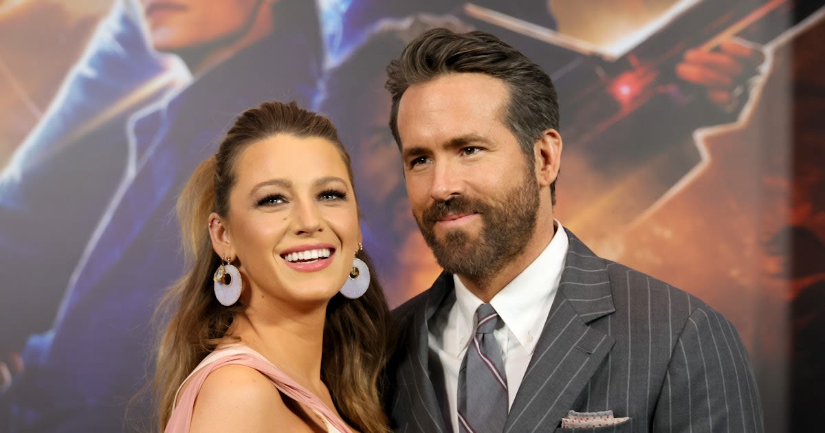 Blake Lively Is Making Us Blush With Her Flirty Comment On Ryan Reynolds' Bicep Photo