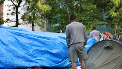 More asylum seekers moved from makeshift camps in Dublin