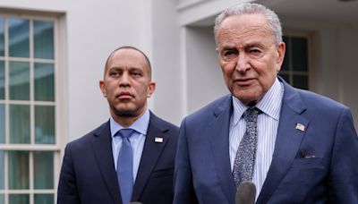 Schumer and Jeffries Stop Short of Endorsing Harris, as Support Piles Up