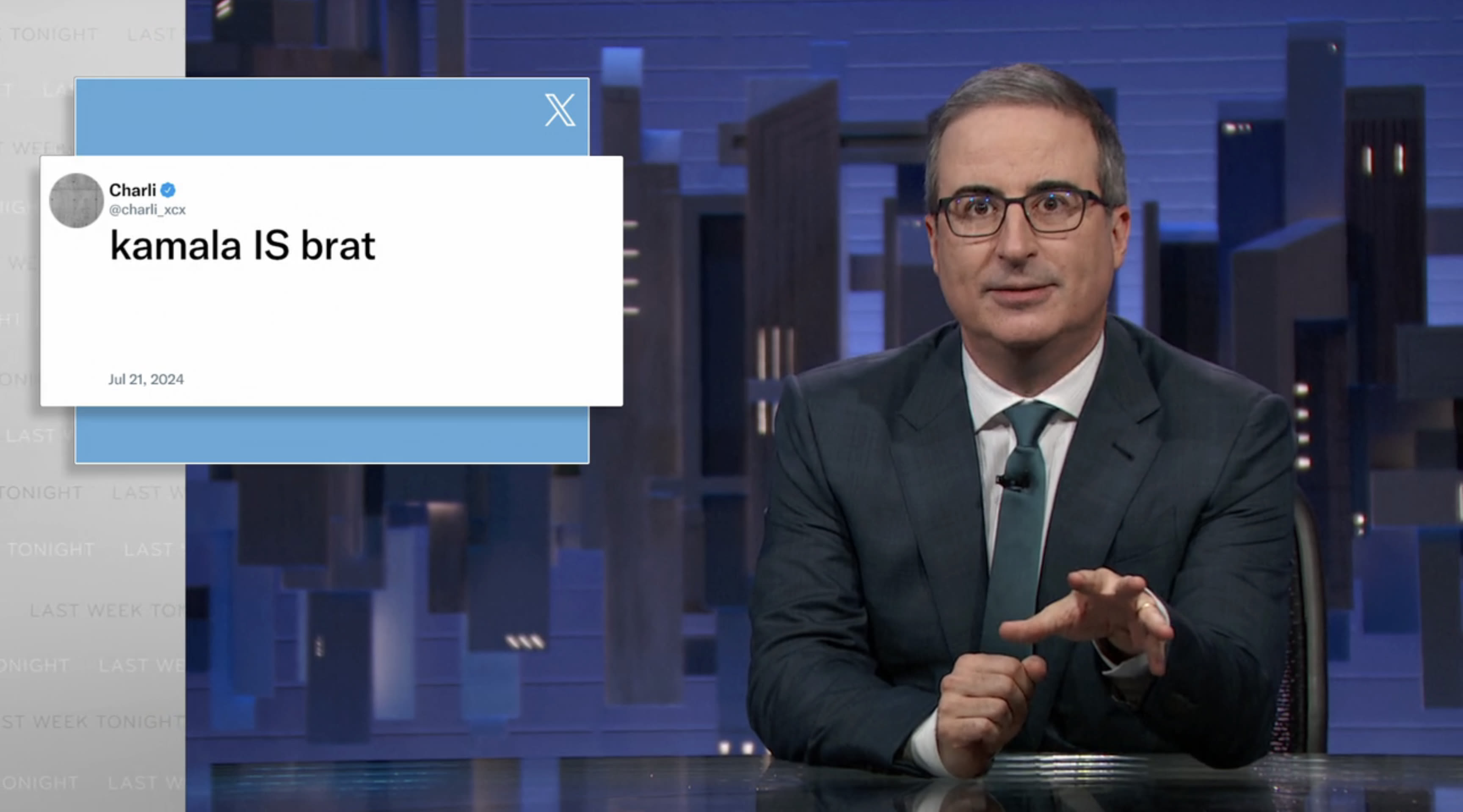 ‘Last Week Tonight’: John Oliver Declares “Jake Tapper Is Not Brat” After Charli XCX’s Viral ...