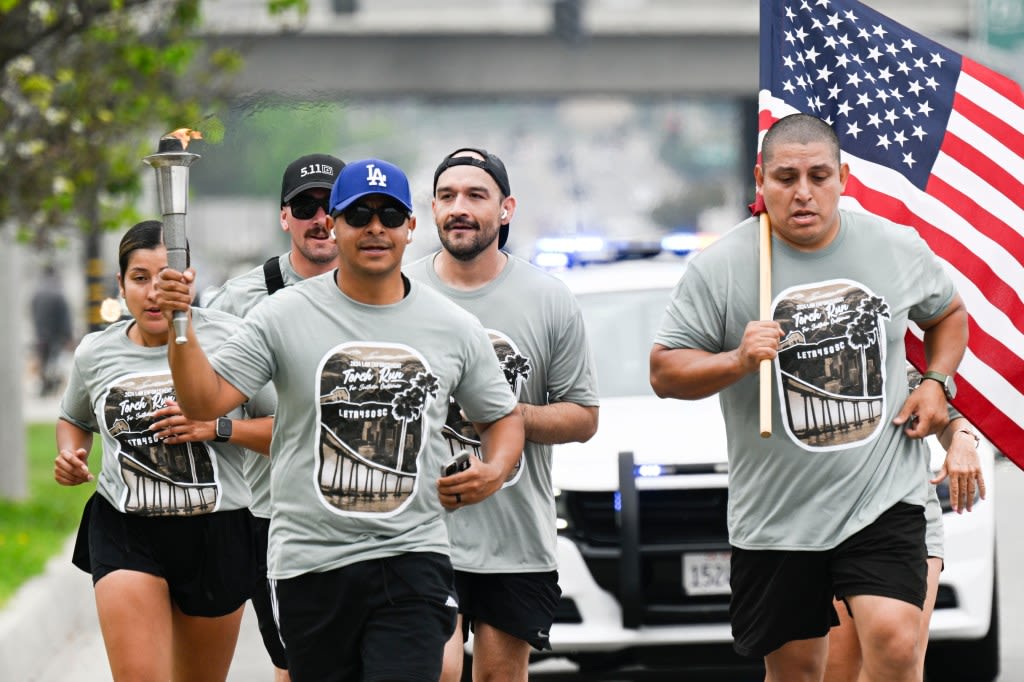 Law Enforcement Torch Run comes through Inland Empire in support of Special Olympics