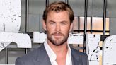 Shirtless Chris Hemsworth Shows How He's "Sweating Off” His Bday Cake