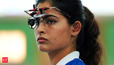 Manu Bhaker makes history: Olympic bronze in shooting ends India's 12-year wait; See pictures - Manu Bhaker breaks 12-year Olympic jinx