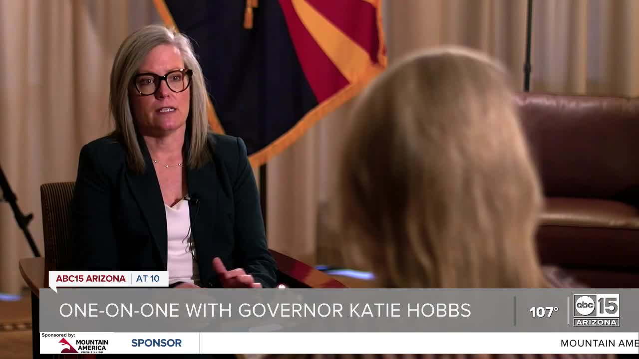 WATCH: Katie Hobbs discusses recent legislative session with ABC15