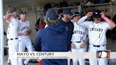 Century Baseball holds off Mayo to complete doubleheader sweep