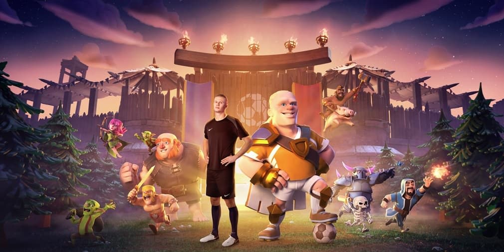 Top footballers hit back at Erling Haaland in Clash of Clans