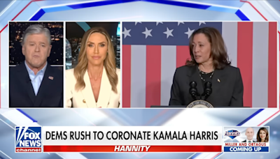 Lara Trump compares Harris to a designer ‘trash bag’ and rips media for promoting VP