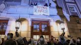 Pro-Palestine Protesters Barricade Themselves Inside Columbia Building