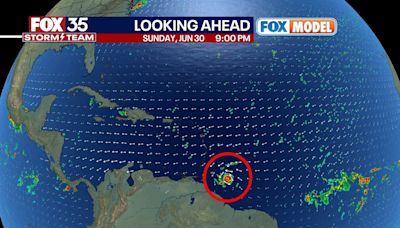 Invest 95L: Forecasters increase potential for development of eastern Atlantic tropical wave