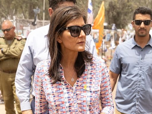 Nikki Haley Writes ‘Finish Them!’ on Israeli Bomb After Refugee Massacre